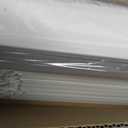 LEVOLOR Basics 2 Faux Wood Horizontal Blinds for Indoor Windows, 34 W x 72 H, Cordless Light Filtering Window Shade, White