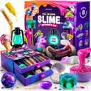 Slime Kit for Girls Ages 8-12 - All-in-One DIY Slime Making Kit, Galaxy Unicorn Glow-in-the-Dark Slime Set, Birthday Gift for Tween Girls 8 9 10 11 12