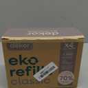 Diaper Dekor CLASSIC Diaper Pail Refills | 4 Count Unscented | Exclusive End-of-Liner Marking | Thick Quick & Easy to Replace | Most Economical Refill System | for Original and Eko Style Pails