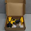 Cordless Heat Gun Compatible with Dewalt 20V Battery, LCD Display 350W 2-Temp Setting (120-1110), 4 Nozzle, Portable Hot Air Gun for Shrink Tubing, Paint Removal,DIY (Tool Only, NO Battery)