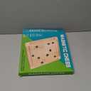 Magnet Game,Magnetic Chess Game,Table Top Magnetic Chess Fun Family Games for Kids and Adults,Magnetic Rocks Game Puzzle Toy Family Party Strategy Game for Boys and Girls, Wood