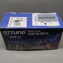 AZZUNO Cordless Brushless Leaf Blower with 2 x 4.0Ah Battery and Charger,3 Speed Mode MAX 580CFM Brushless Motor, Electric Blower for Lawn Care, Patio, Leaves, Dust, and Snow Removal