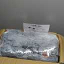 Bean Bag Chair Big Sofa Beanbag Chair for Adults Fireside Chair Bean Bag Lounger with Memory Foam Filled for Home,Apartment or Gaming Venue(Grey Plush) (Single)