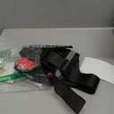 Service Dog Vest, ID Tag + 50 ADA Information Cards, Service Dog Harness in Sizes X Small to XX Large, Ruggedized Metal Tag, 2-Sided Service Animal Information Cards, ESA Accessory Set Large (Red)