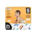 Hello Bello Premium Baby Diapers Size 4, 21 Count of Disposable, Extra-Absorbent, Hypoallergenic Baby Diapers with Snug and Comfort Fit, Sleepy Sloth