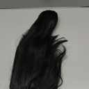 Flufymooz ponytail extension, 36 Inch Long Straight Drawstring Ponytail Synthetic Hairpieces Fake Pony Tails Natural Soft Clip in Hair Extension ponytail for Women (Natural Black)