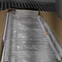 10 Drawers Rolling Cart with Wooden Tabletop, Utility Storage Cart with Wheels, Art Supply Craft Organizer on Wheel with Metal Frame & Handles for Home Office School (Pure White)