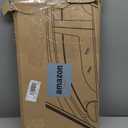 ISINLASSO in-Channel Rain Guards Compatible with Chevrolet Silverado Crew Cab 2019-2025 Full Size Shatterproof Heavy-Duty Side Window Deflectors, Window Visor -Black, 4 PCS