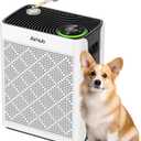 Air Purifiers for Home Large Room, AHAM Verified, HEPA Filter with Activated Carbon & Washable Pre-Filter, Quiet 20dB Sleep Mode, PM2.5 Air Quality Sensor, for Dust, Odor, Allergens & Pets