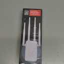 WiFi Extender Internet Booster, 10000 Sq.ft Long Range Repeater Wireless Routers Amplifier, Mesh Wi-Fi 80% Faster | Broader Than Ever, 1-Tap Setup, Support More Network Devices at Home