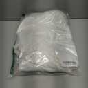 River Dream No Hook Hotel Cloth Shower Curtain Microfiber - Waterproof Soft Washable Fabric Shower Curtain or Liner with Magnets, White, Standard Size (71"W x 74"L (Pack of 1))