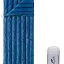 Naturehike Ultralight Backpacking RDS Down Sleeping Bag for Adults, 650 Fill Power Sleeping Bag for 42/52, 20oz Compact Lightweight Sleeping Bags for Hiking Camping 3 Seasons (Navy Medium-2025 Model)