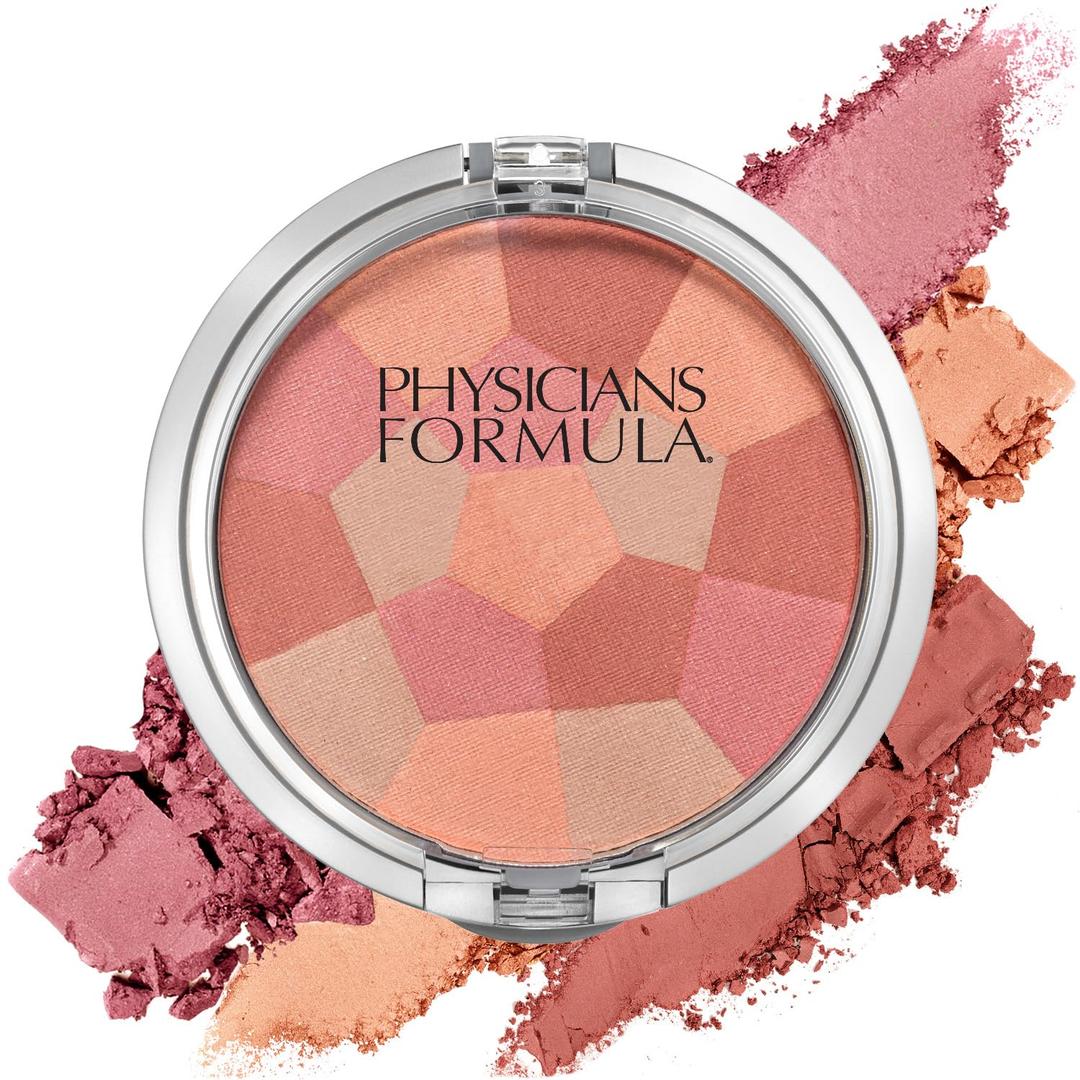 Physicians Formula Powder Palette Multi-Colored Blush, Silky Smooth Formula, Hypoallergenic, Blends Easily Without Irritation Blushing Berry