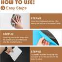 Magnetic Chalkboard for Wall, 47.2" x 18" Magnetic Arch Wall Decal Self Adhesive Blackboard Wallpaper Peel and Stick Chalk Board Wall Decal Roll for Home Playroom Classroom