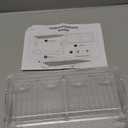 Window Bird Feeder for Outdoors, Clear Birds Feeders Window Mounted with Self-Adhesive Hooks, Outside Wild Bird Watching for Hummingbird,Finch in Garden, Yard, Elderly Kids Viewing