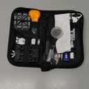 2025 Upgrade Eventronic Watch Repair Kit, Watch Link Removal Kit, Watch Battery Replacement Tool Kit & Strap Adjustment, Watch Tool Kit with Spring Bar, Case Opener, Link Remover, Carrying Case (142pcs)