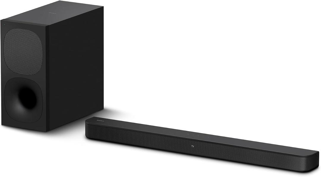 Sony HT-S400 2.1ch Soundbar with Powerful Wireless Subwoofer, S-Force PRO Front Surround Sound, and Dolby Digital, Black