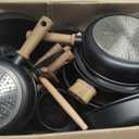 CAROTE 44pcs Pots and Pans, Nonstick Cookware Set with Bakeware