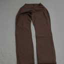 Aoxjox High Waisted Workout Leggings for Women Trinity Yoga Pants 26.5" (Small, Fudge Coffee)