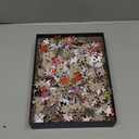 Christmas Puzzle - Snowglobe | Christmas Puzzles 1000 Pieces | Puzzles for Adults 1000 Pieces | Jigsaws Size 28 x 20 inches | Elena Essex Puzzles (Purple)