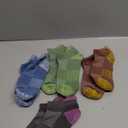 Gonii Ankle Socks Womens Running Athletic No Show Socks Cushioned 4-Pairs