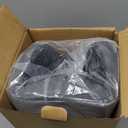 LOUTYTUO Seat Cushion Pillow,100% Memory Foam and Washable Cover,for Office Chair,Car Seat and Wheelchair, Soft Support Seat Cushion (Black)