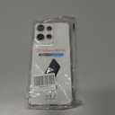 for Motorola Moto G Power 2025 Case, Clear Soft TPU Anti-Yellowing, Wireless Charging Compatible, 4 Corners Airbag Ultra Slim Shockproof Protection Phone Cover for Moto G Power 5G 2025 (Clear)