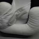 Rootling Baby Feeding Pillow, Anti Overflow Feeding Pillow for Reducing Spit-Up, Safety Nursing Pillow, Baby Lounger Reflux Wedge Breastfeeding, Removable top and Bottom (Small, Black)