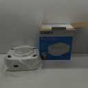 Carex Toilet Seat Riser, 5.5 Inch, Toilet Seat Risers for Seniors, Raised Toilet Seat, Supports 300lbs, Slip-Resistant, Toilet Riser, Elevated Toilet Seats