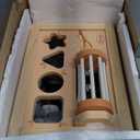 Joyreal Adjustable Wooden Baby Push Walker for Toddlers