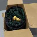 100 ft Garden Hose,2026 New Improved Lightweight All-Weather Water Hoses, Ultra Durable and Flexible Garden Hose with 10-Function Spray Nozzle, Leak-Free Connections Garden Hose for Yard, Lawn,Outdoor