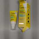 CeraVe Invisible Mineral Sunscreen SPF 50, Face Sunscreen for Sensitive Skin With Zinc Oxide & Titanium Dioxide, Vitamin E + Niacinamide + Ceramides, Oil Free, Travel Size 1.62 oz