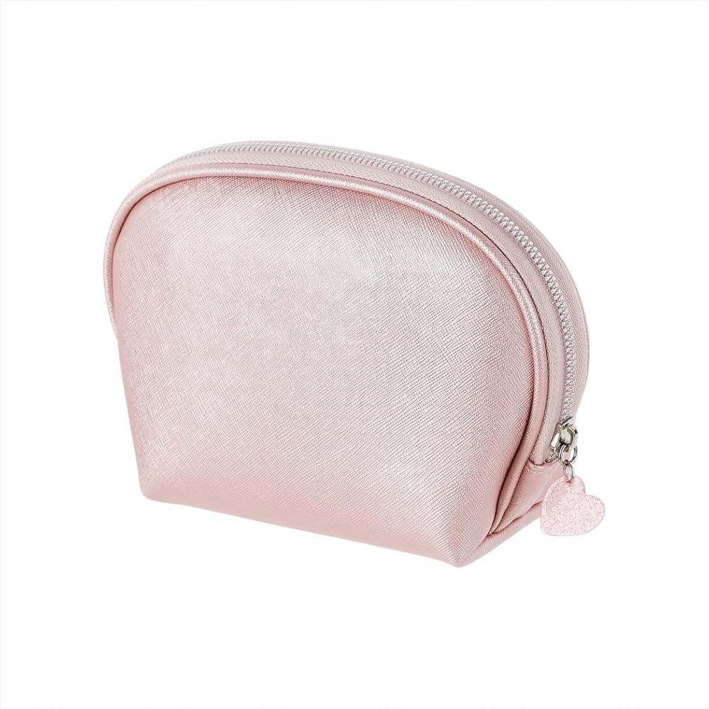 Pink makeup bag