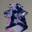 Mklhgty Tie Dye Dog Hoodie Puppy Sweater Sweatshirt, Cold Weather Coat Pet Clothes for Dog Cat (M: 10-15 Lbs, Blue)