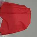 NACOCO Large Dog Raincoat Adjustable Pet Water Proof Clothes Lightweight Rain Jacket Poncho Hoodies with Strip Reflective (XXXL, Red)