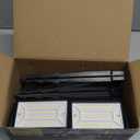 Solar Spot Lights Outdoor with 60 LED & Auto On/Off, 4 Pack Solar Lights Outdoor Waterproof IP68 with 3 Lighting Modes, 2-in-1 Solars Landscape Light for Outside, Garden, Yard(Warm White)