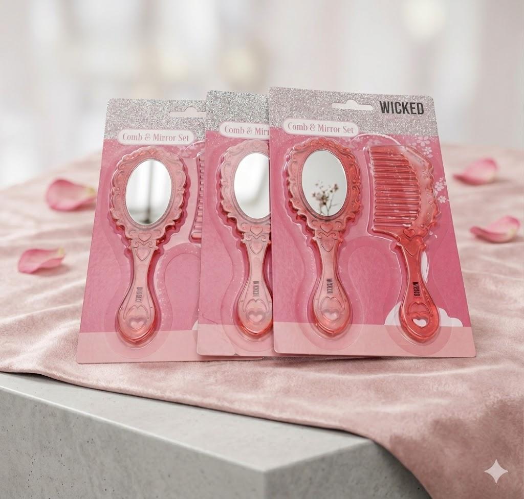 Wicked Comb & Mirror Set 3 Pack