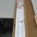 FELIDESIGN Curtain Track, Ceiling Curtain Track for Room Divider, Ceiling Mount Rail Set with Roller Hooks, White, 9ft - 12ft