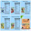 Hethstia Konjac Jelly Variety Pack, 10 Drinkable Jelly Pouches (EXP 09/23/27)