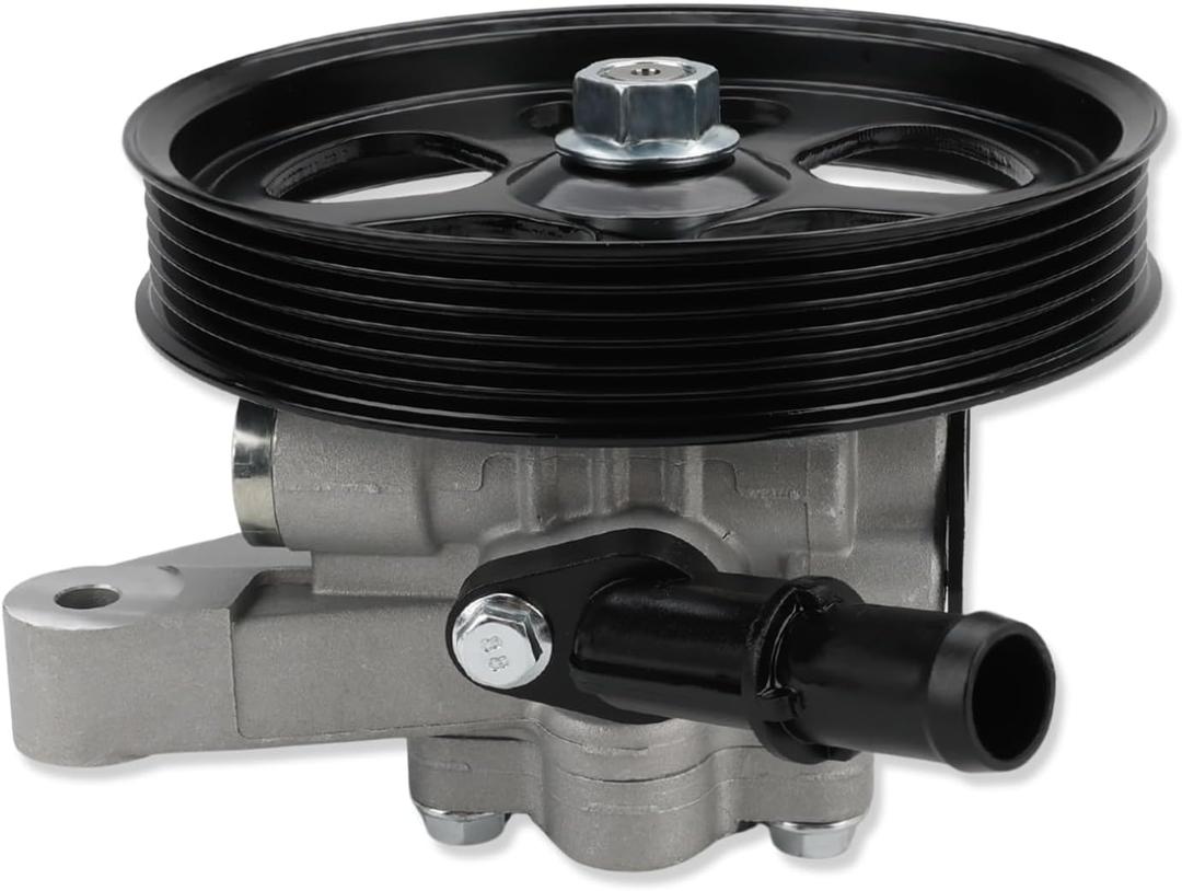Power Steering Pump with Pulley Compatible with Honda Pilot 3.5L V6 2005 2006 2007 2008, Compatible with Acura TL 3.2L V6 2004 2005 2006 2007 2008, Replacement for 21-5441, 56110RDAA01