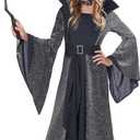 Girl's Moonlight Shimmer Witch Costume (Extra Large, Black)