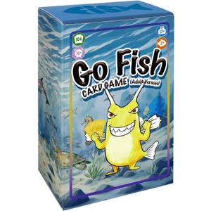 2 x Horrible Go Fish Card Game for Adults, 2+ Players, 104 Cards, Horrible Card Games for Grown Ups Party (Yellow)