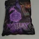 DND Mystery Dice Bundle  6 Blind Bags w/ 7 Polyhedral RPG Dice, 4 Metal Coins, Enamel Pin & Velvet Bag Each  1 in 10 to Get Premium Set  Gift for TTRPG Players, DMS & Dice Goblins (6 Packs Set)