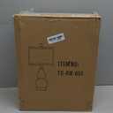 Double Gourd Ceramic Table Lamps Set of 2, Modern Red Bedside Lamps for Nightstand, Contemporary Nightstand Lamps for Bedroom Living Room (Bulb Included)