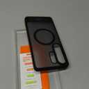 TORRAS Strong Magnetic & Seamless Stand for Samsung Galaxy S26 Ultra Case, Fit for MagSafe, Mil-Grade Drop Protection, Kickstand for Samsung Galaxy S26 Ultra Case, Translucent Back/Black Edge