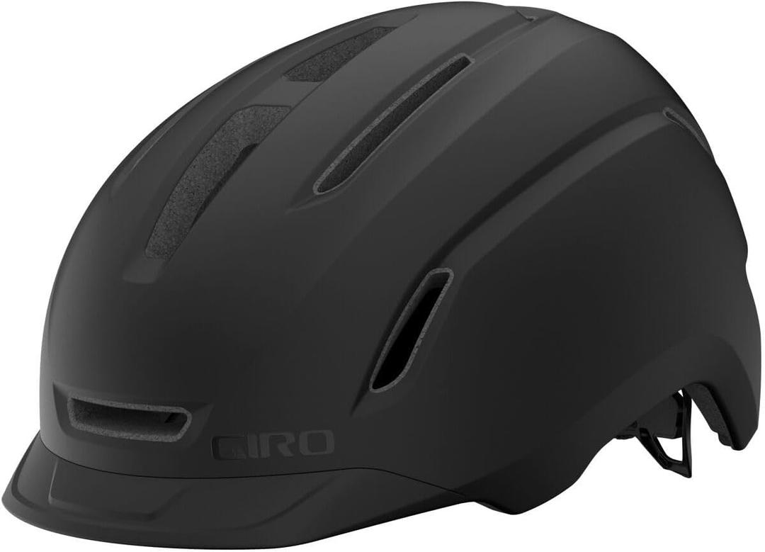 Giro Caden MIPS II LED Helmet (Medium, Matte Black)