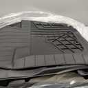 YHTAUTO Floor Mats Fit Lexus GX460 2010-2018, Toyota Land Cruiser Prado J150 2010-2020, TPE All Weather Car Mats Waterproof Anti-Slip Odorless Floor Liner, Front & 2nd Row Liner Set of 4 (7 Seats)