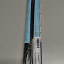 2 x Blackout Window Film, Window Privacy Film Frosted Faux 3D Floral Decorative Static Cling Heat Blocking Window Tint, Black, 17.5" x 78.7"