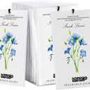 MYARO 12 Pack Fresh Linen Scented Sachets for Drawer, Closet & Car Air Freshener Bags | Odor Eliminator & Fabric Refresher | Crisp, Clean Home Fragrance Gift Set