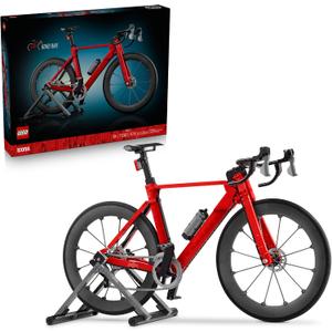 LEGO Icons Road Bike - Building Set for Adults, Ages 18+ - Model Racing Bike with Realistic Details - Home Office or Desk Decor - Gift for Men & Women - 11380